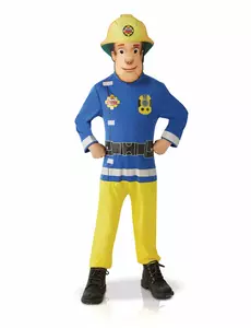 Класичний костюм Fireman Sam для дітей, Розмір: 2-3 роки (83 - 97 см)