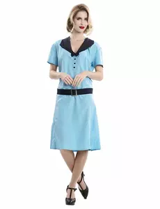 костюм секретарки в стилі 50-х для жінок, Розмір: Small (38)