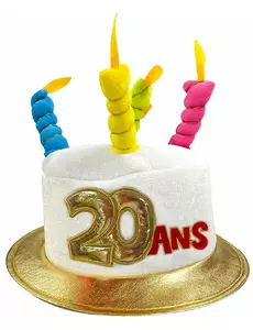 Капелюх «20 років» для дорослих