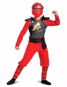 Костюм LEGACY Кай Ninjago — LEGO для дітей, Розмір: 10-12 років (137 - 149 см)