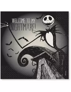 16 серветок The Nightmare Before Christmas 33 x 33 см