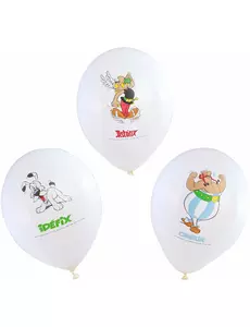 6 латексних кульок Asterix™ 27 см