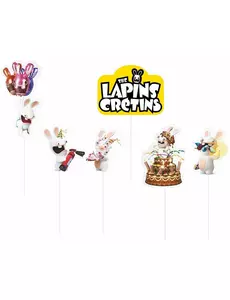 Шпажки для торта Raving Rabbids