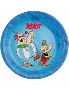 8 паперових тарілок Asterix 23 см