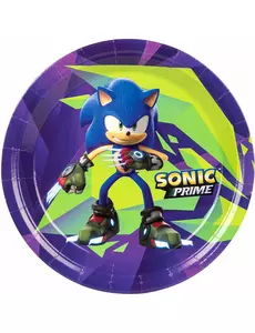 8 великих тарілок Sonic Prime, 23 см