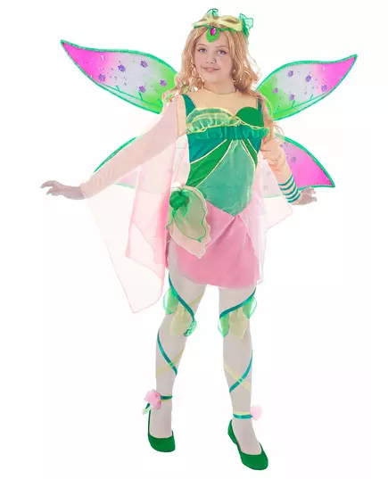 Костюм Flora Winx Club для дітей, Розмір: 4-6 років