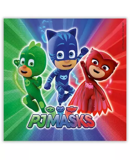 20 серветок PJ Masks 33 x 33 см