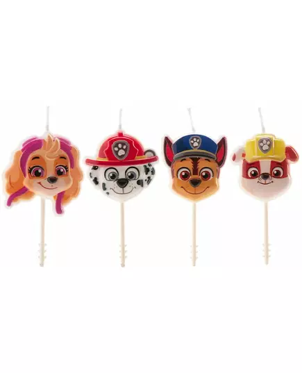 4 свічки для дня народження Paw Patrol