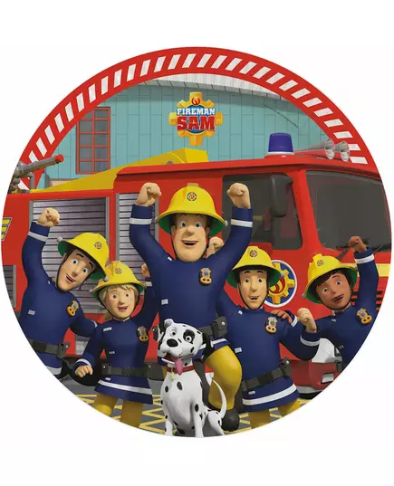 Паперові тарілки Fireman Sam, 23 см