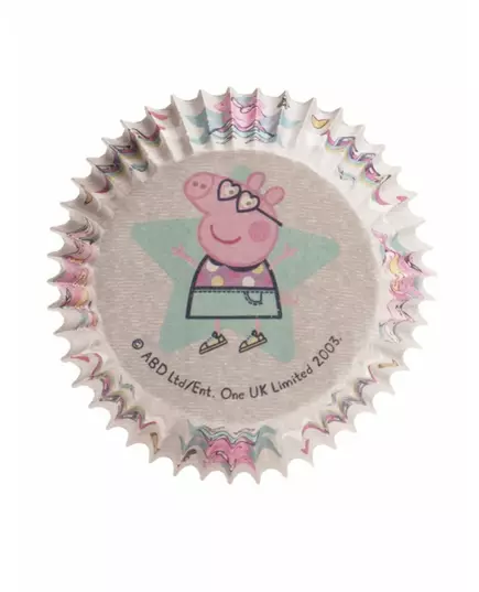 25 паперових формочок для капкейків Peppa Pig 5 x 3 cm, image 2