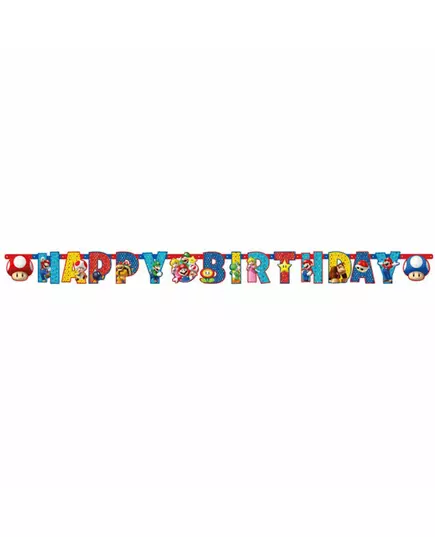 Гірлянда Super Mario™ «Happy Birthday», 1,90 м, image 2