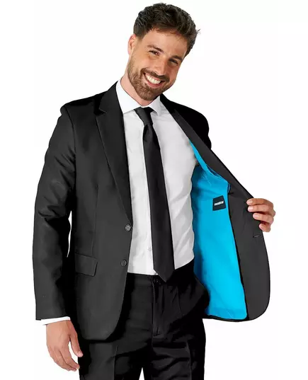 Чоловічий чорний костюм Mr. Solid від Suitmeister™, Розмір: X-Large (EU 56-58), image 3