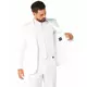 Mr. Solid білий чоловічий костюм Suitmeister, Розмір: X-Large (EU 56-58), image 3